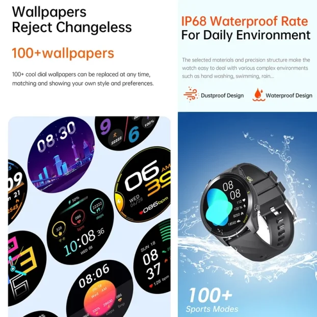 Smart watch AWEI H36 crni