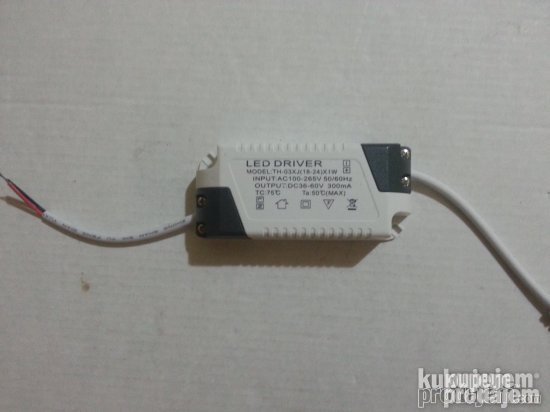 LED ugradni panel 24W Antireflex