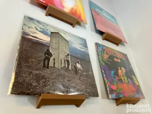 Zidni Držač za Vinyl Ploče - Polica za Gramofonske Ploče