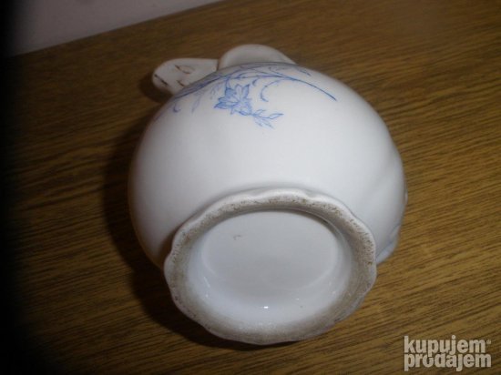 Bokal za mleko stari oslikan porcelan