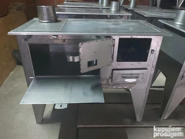 Tradicionalni-etno sporet sa ramom oko plotne (40cm rerna)