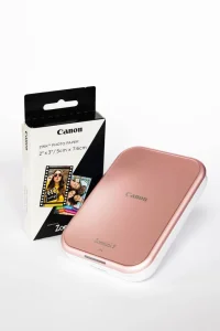 Canon Zoemini 2 rose gold + 30 papers