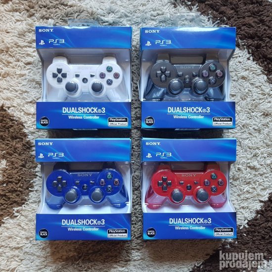 Joystick Wireles PS3 (Dzoistik za Sony 3) 4 boje