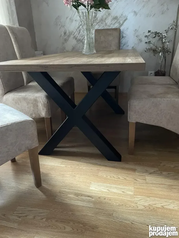 Metalne noge za stolove po meri (NOVO) -BESPLATNA isporuka