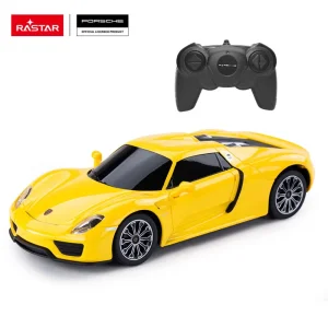 Rastar R/C1/24 Porshe 918 Spider žuta boja