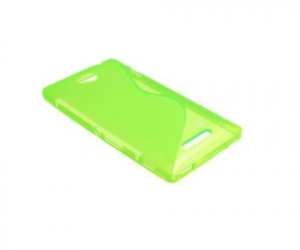 Silikon S-Shape za Sony Xperia C zelena