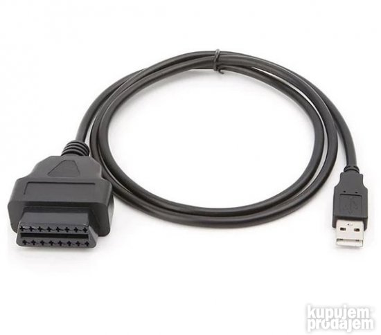 Kabl OBD2 ženski - USB 2.0 A muški, 1m