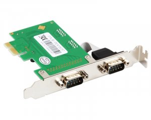 Kontroler E-Green PCI Express kontroler 2-port (RS-232,DB-9)