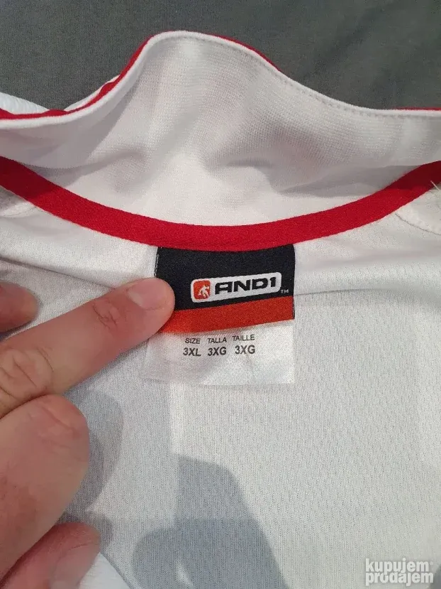 AND1 gornji deo trenerke 3XL Warm Up Top NOVO