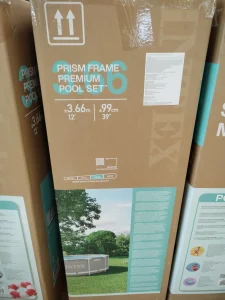 Bazen 366 x 99 Intex PREMIUM frame sa pumpom i merdevinama