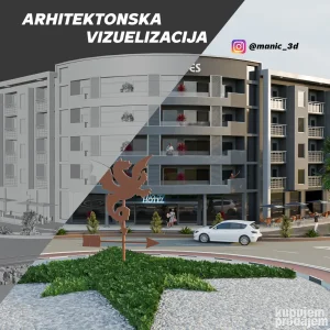 ARHITEKTONSKI 3D PRIKAZ - Izrada Objekata, Kuća, Okoline!