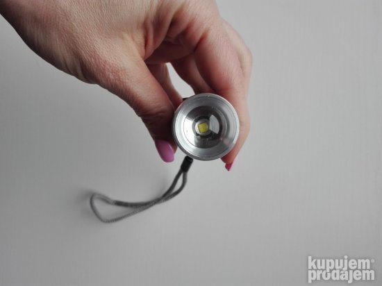 USB LED Lampa Svetlo za bicikl treptac 4x zum