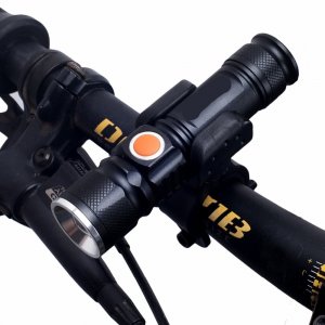 USB LED Lampa Svetlo za bicikl treptac 4x zum