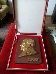 Velika plaketa Josip Broz Tito autor B. Stanojčić