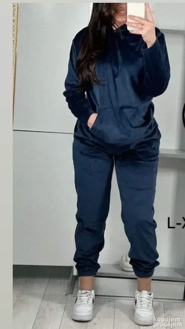 Plisane trenerke do 3xl