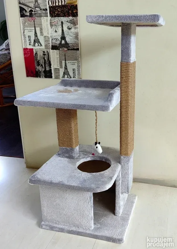 Kućica penjalica grebalica