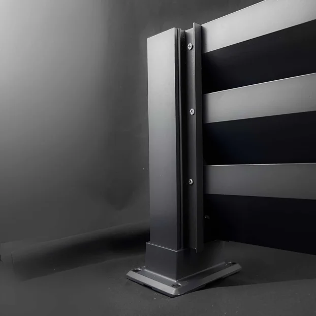 Aluminijumski plastificirani stub za ogradu - 90cm