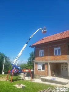 Pauk dizalica,korpa iznajmljivanje Spajder 21 metar