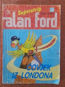 Alan Ford, Čovjek iz Londona, Vjesnik#413
