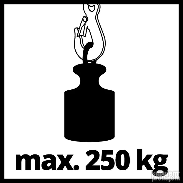 Einhell TC-EH 250 Električna dizalica, 500W