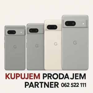 Pixel 9A/8/8A/8 pro/7A, black, white vakum, garancija.
