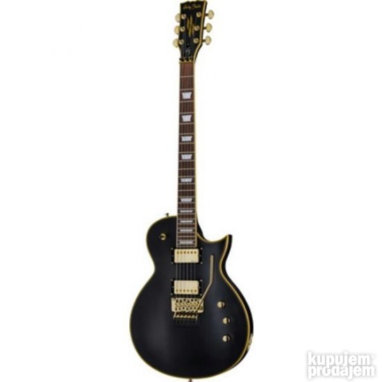 Harley Benton SC-Custom II FR Vintage Black El. Gitara