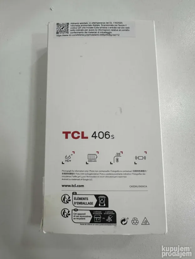 TCL 406s 3/64 Blue Novo