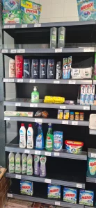 metalne police,1m,8 polica,crna boja,