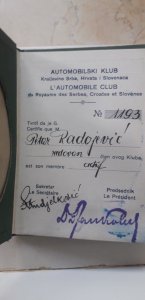 Kraljevina članska za automobilski klub