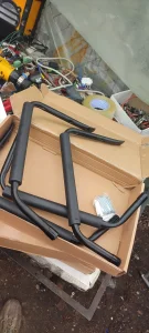 nogare metalne manje 4 kom za stolove namestaj i drugo