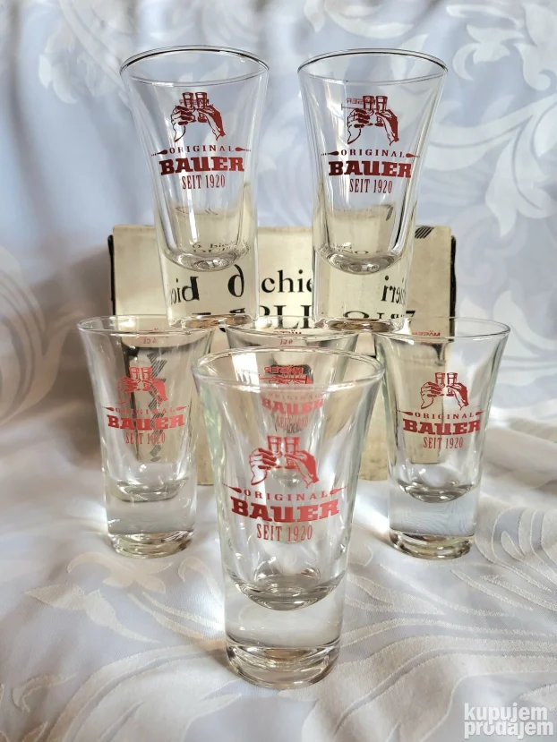 Casice nove,vintaz italijanske orig.Bauer,za zestoko pice.