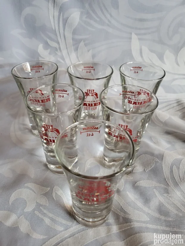 Casice nove,vintaz italijanske orig.Bauer,za zestoko pice.