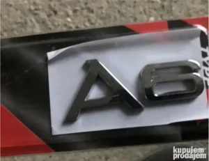 Oznaka stiker nalepnica Audi A6