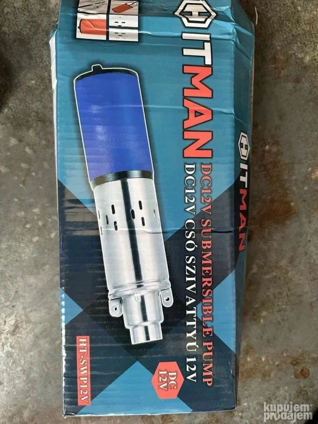 Raketa dubinska pumpa Hitman na 12V 550 w,2300 l /h. . .1 co