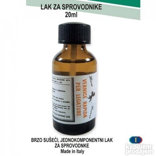 Lak za sprovodnike 20 ml.
