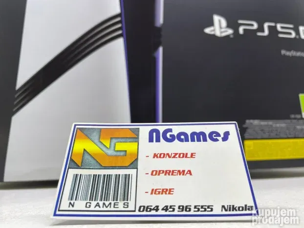 PS5 PRO 2TB / + NALOG gratis / Garancija 2 god / TOP CENA