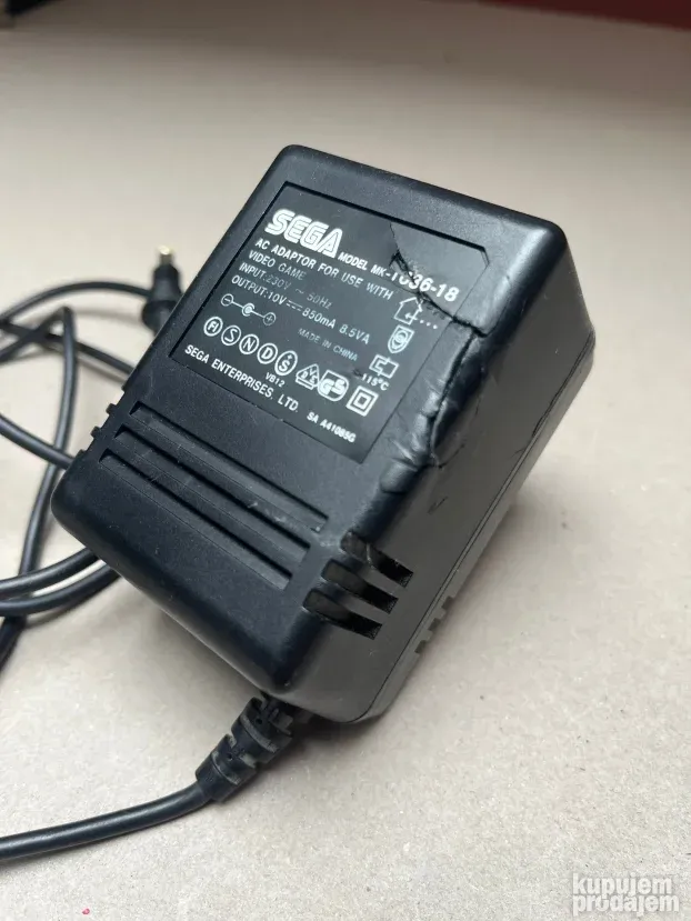 SEGA AC Adapter MK-1636-18