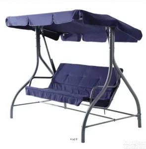 Baštenska ljuljaška za 3 osobe stil i udobnost u jednom O
