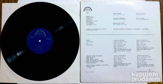 Operetta-Famous overtures LP-vinyl