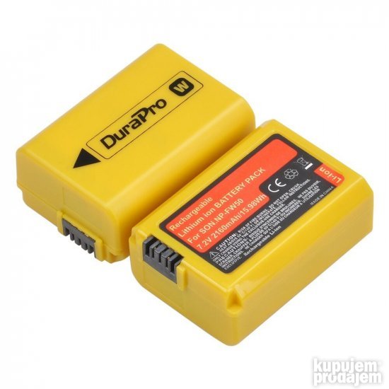 DuraPro NP-FW50 NP FW50 Sony A6000 A5000 NEX-3 NEX-7