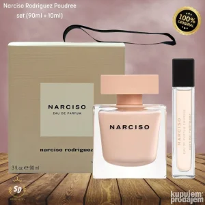 Narciso Rodriguez Poudre ORIGINAL set 90ml+10ml
