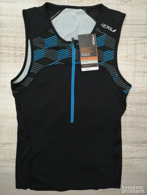 2XU Activ TRI SINGLET dres za triatlon veličina L
