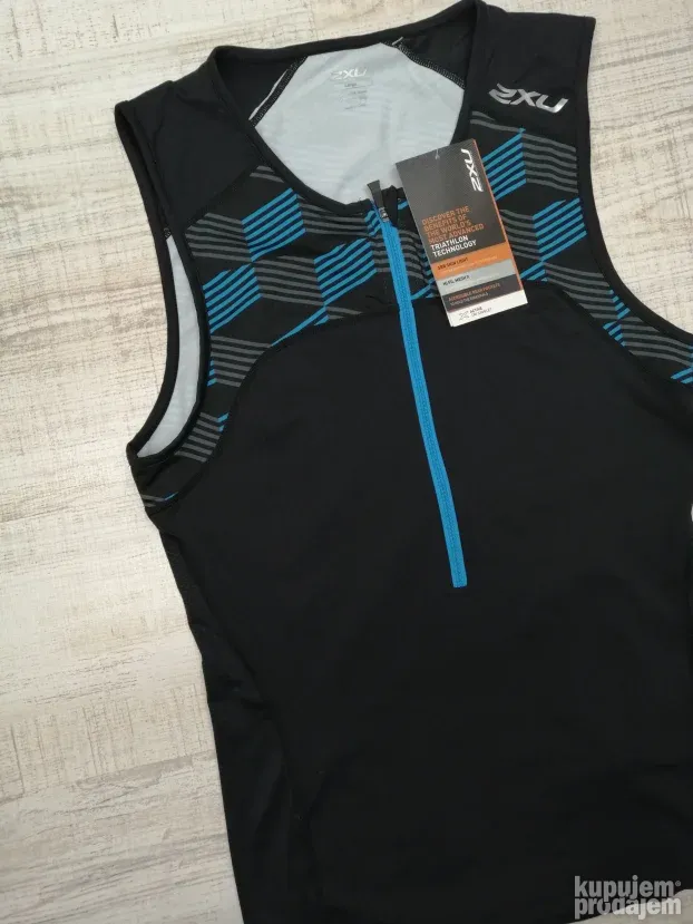 2XU Activ TRI SINGLET dres za triatlon veličina L