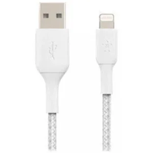 Belkin Usb Lightning Charger/Data Cable White 3M Caa002Bt3M