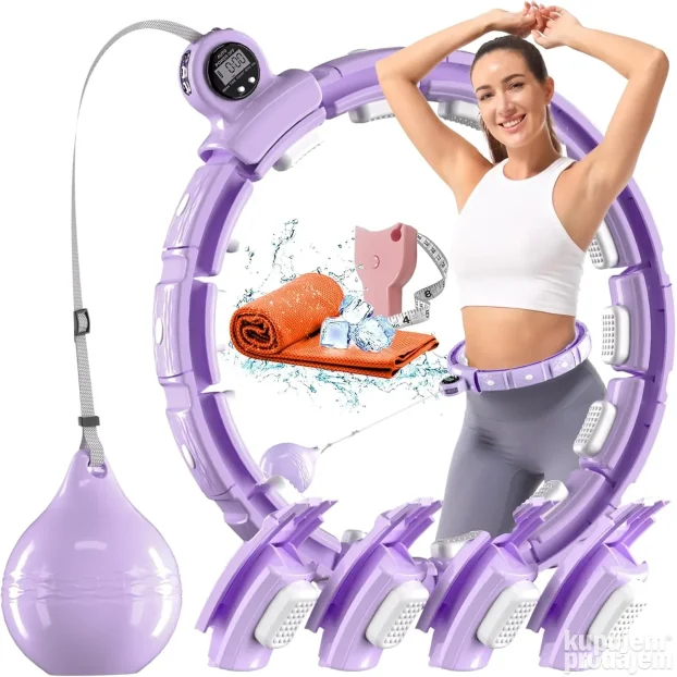Smart Hula Infinity Hoop podesive vel. sa loptom koju vrtiš
