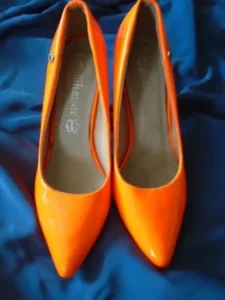 Neon narandžaste cipele/salonke