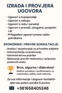 Ekonomske i pravne konsultacije