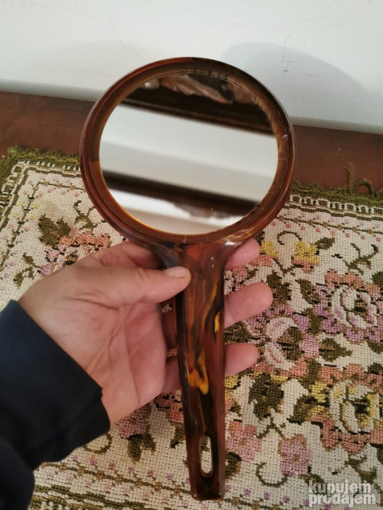 Art-deco rucno damsko ogledalo