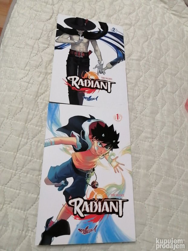 Radiant Manga 1 i 2