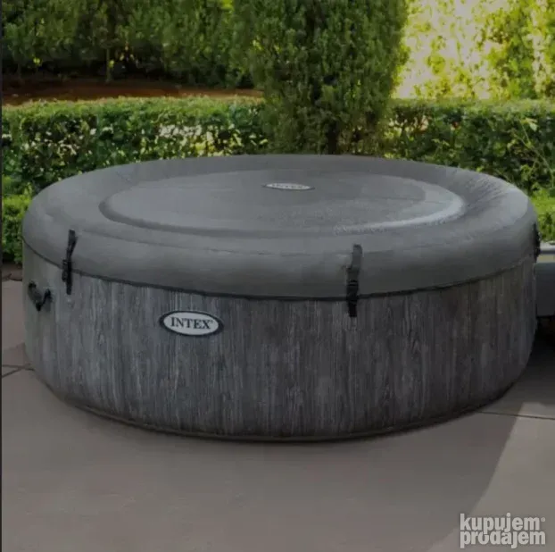 INTEX 2025 Greywood Deluxe Round Bubble SPA za 6 osoba